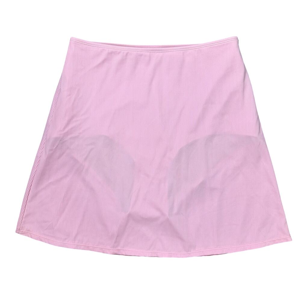 Kortni Jeane Light Pink Swim Skirt NEW